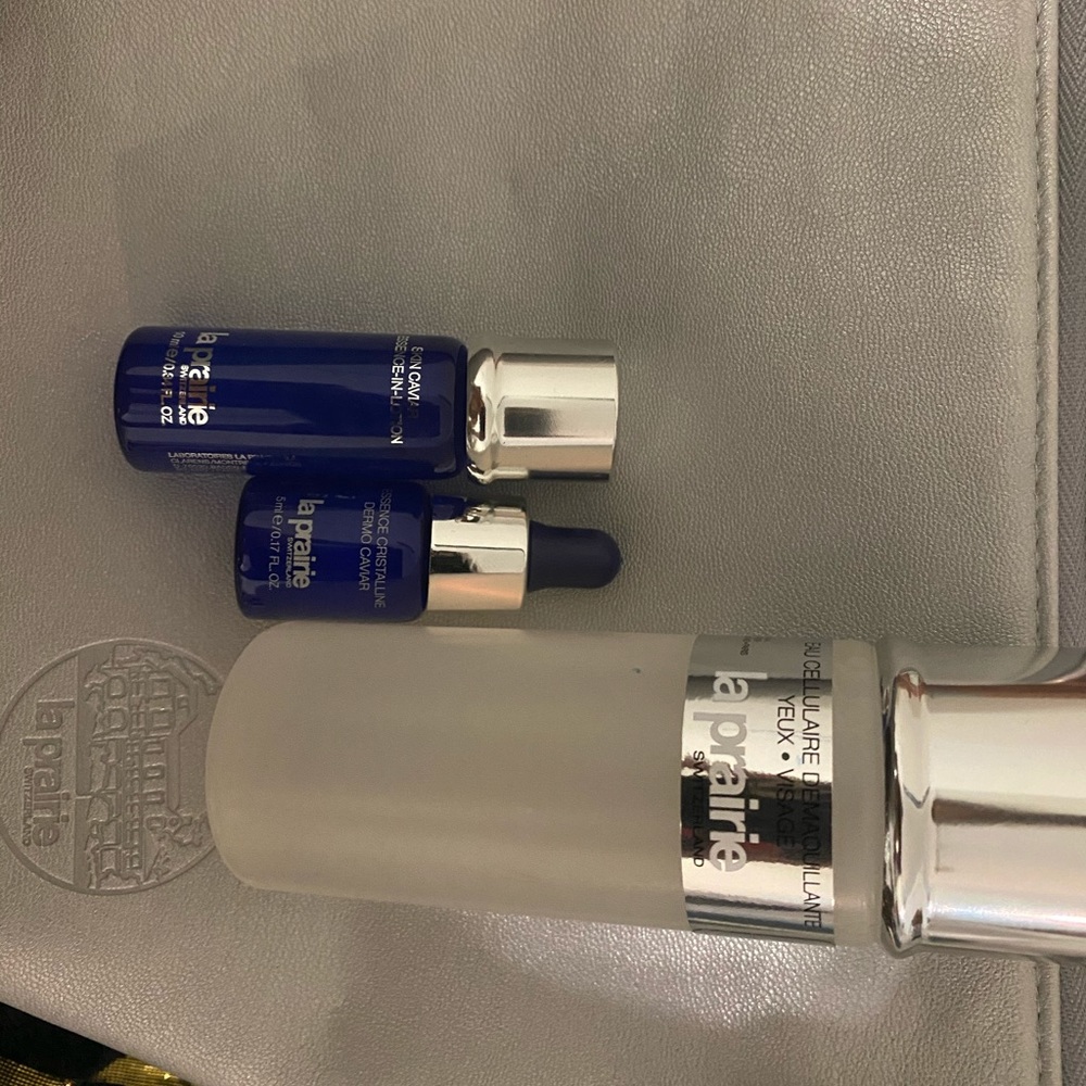 La Prairie Cleanser, Essence Cristalline & Lotion